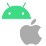 Android and Apple logo
